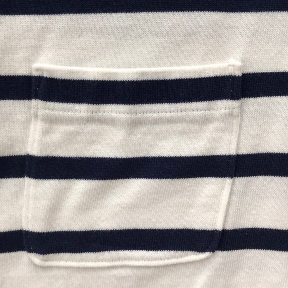 Kate Spade St. Tropez Striped Bow Long Sleeve Top - Picture 4 of 8